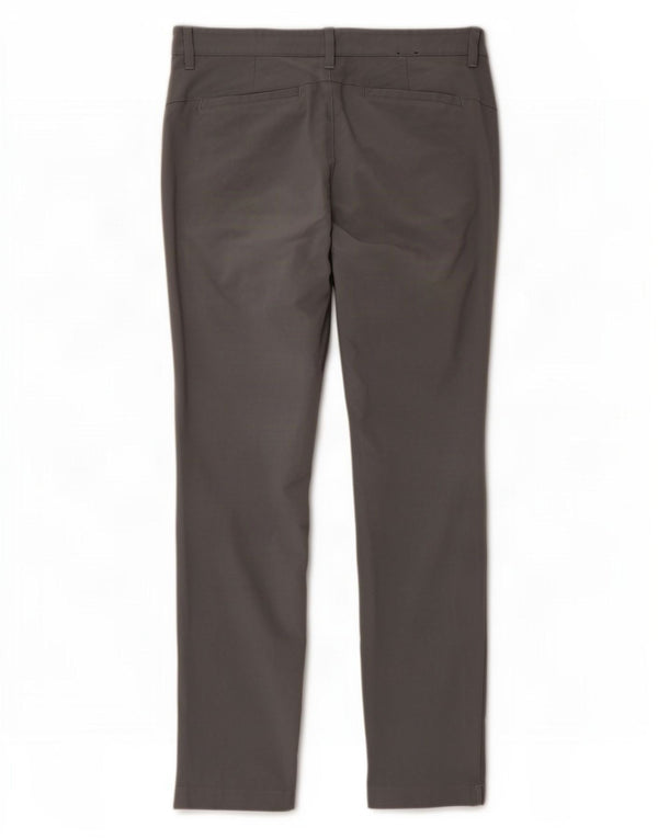 Adidas Pantalones Chinos Slim Para Hombre W32 L29 Poliéster Gris