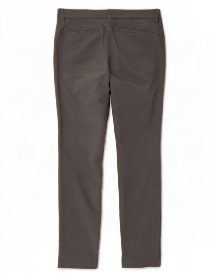 Adidas Pantalones Chinos Slim Para Hombre W32 L29 Poliéster Gris