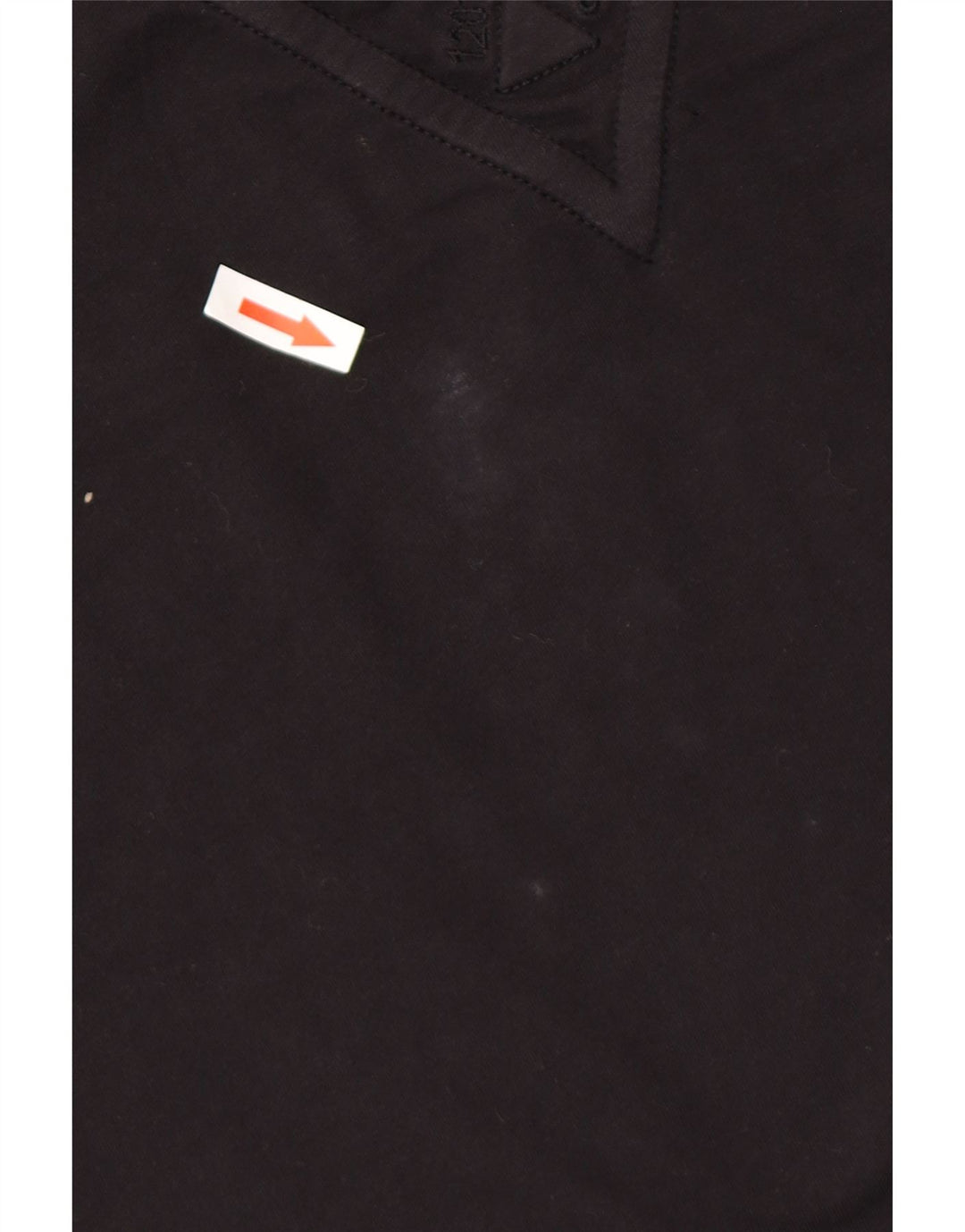 Guess Camiseta gráfica para hombre Top mediano de algodón negro