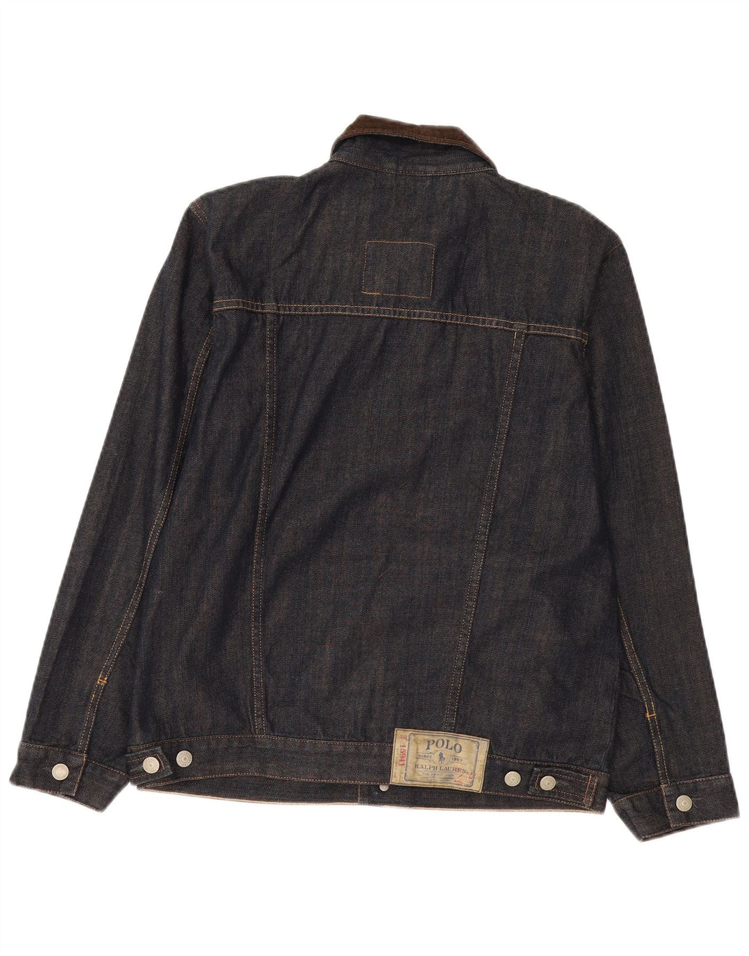 Polo Ralph Lauren Chaqueta Vaquera Niño 15-16 Años XL Azul Marino Algodón