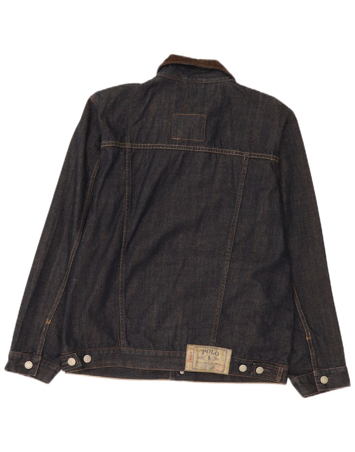 Polo Ralph Lauren Chaqueta Vaquera Niño 15-16 Años XL Azul Marino Algodón