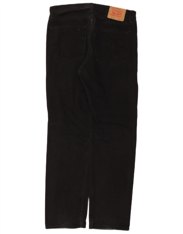 Levi's Vaqueros cónicos 521 para hombre W34 L32 Algodón negro