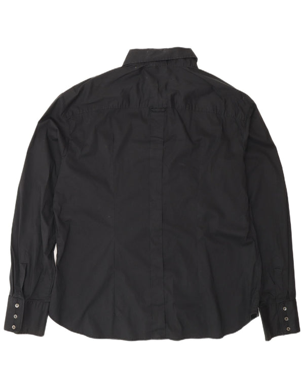 Dolce & Gabbana Camisa Hombre Talla 48 2XL Algodón Negro