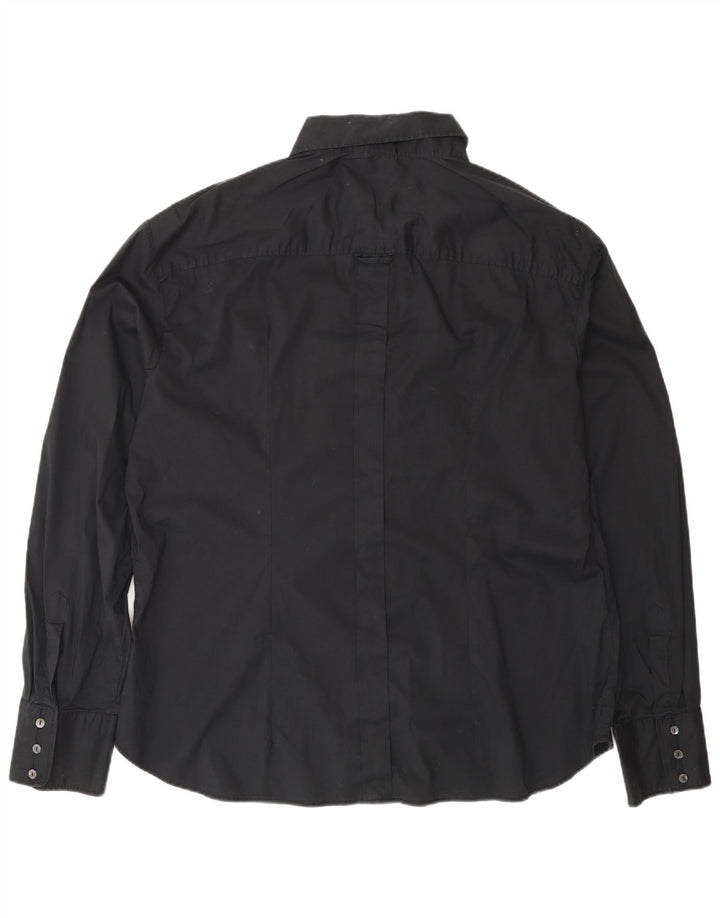 Dolce & Gabbana Camisa Hombre Talla 48 2XL Algodón Negro