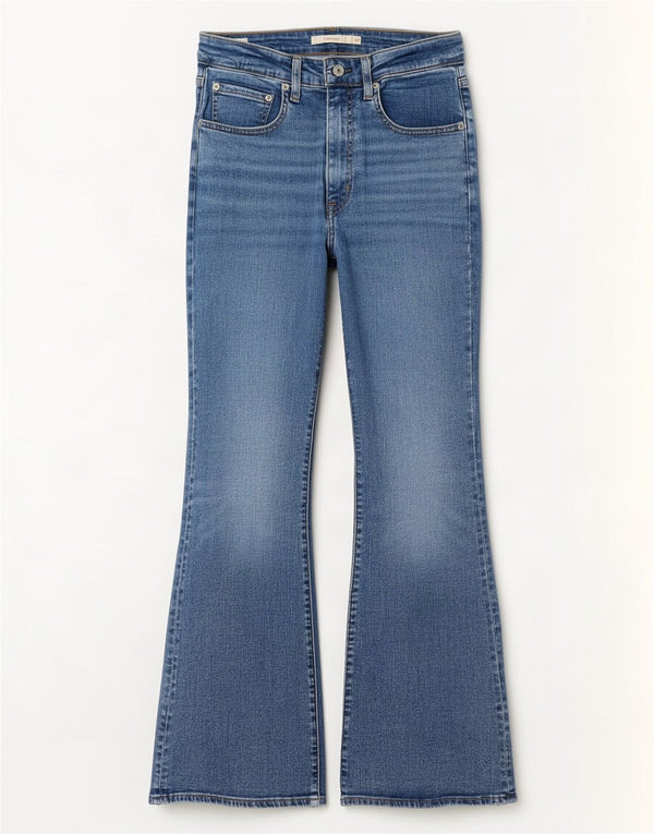 Vaqueros Levi's Mujer 726 Acampanados W30 L30 Algodón Azul