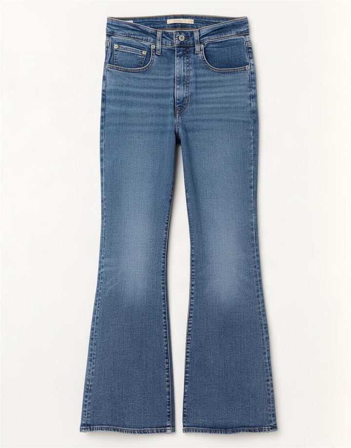 Vaqueros Levi's Mujer 726 Acampanados W30 L30 Algodón Azul