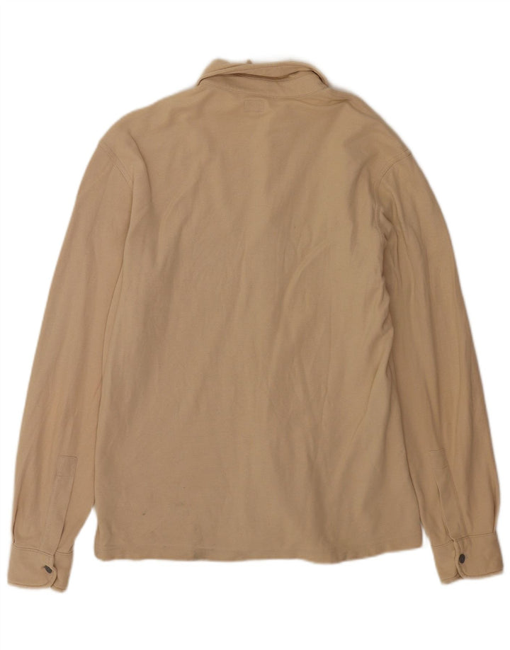 Camisa Calvin Klein Jeans Hombre Grande Beige