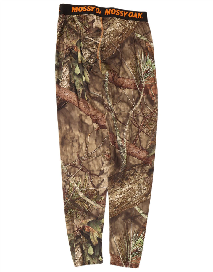Mossy Oak Leggings gráficos para hombre Poliéster de camuflaje caqui medio