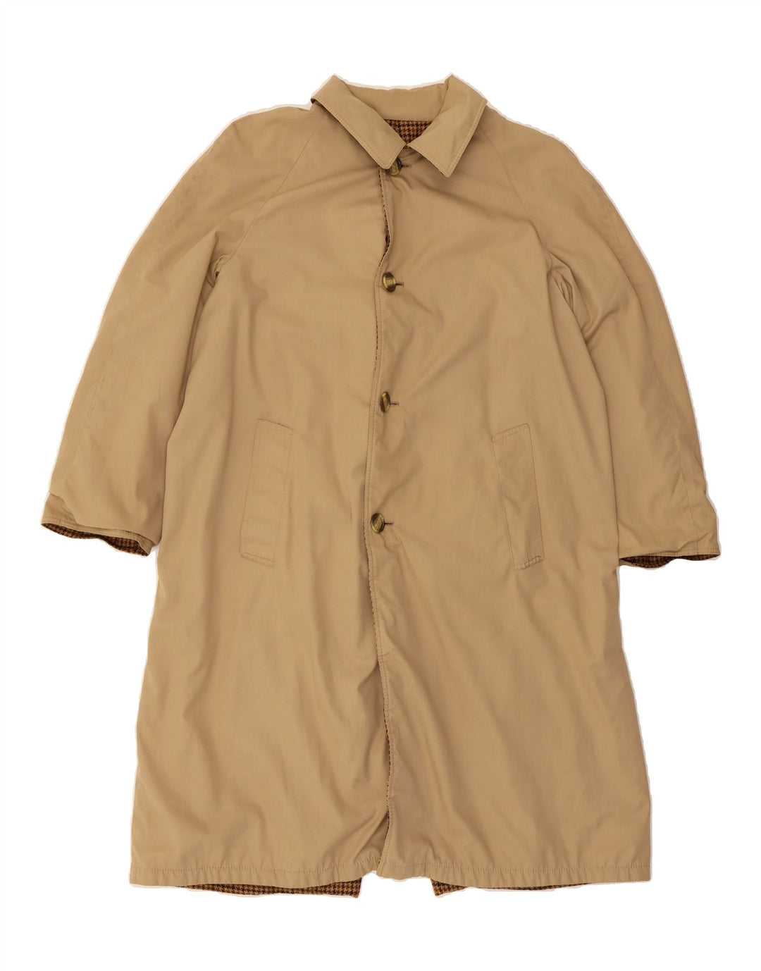 TREND IN TREVIRA Abrigo reversible para hombre UK 38 Poliéster beige medio