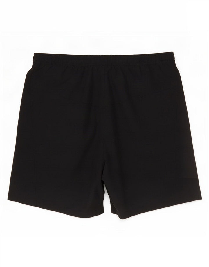 Pantalones cortos deportivos Lotto para hombre mediano negro