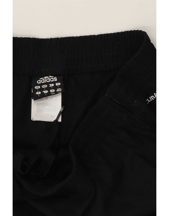 Pantalón Adidas Hombre Impermeable Grande Poliéster Negro