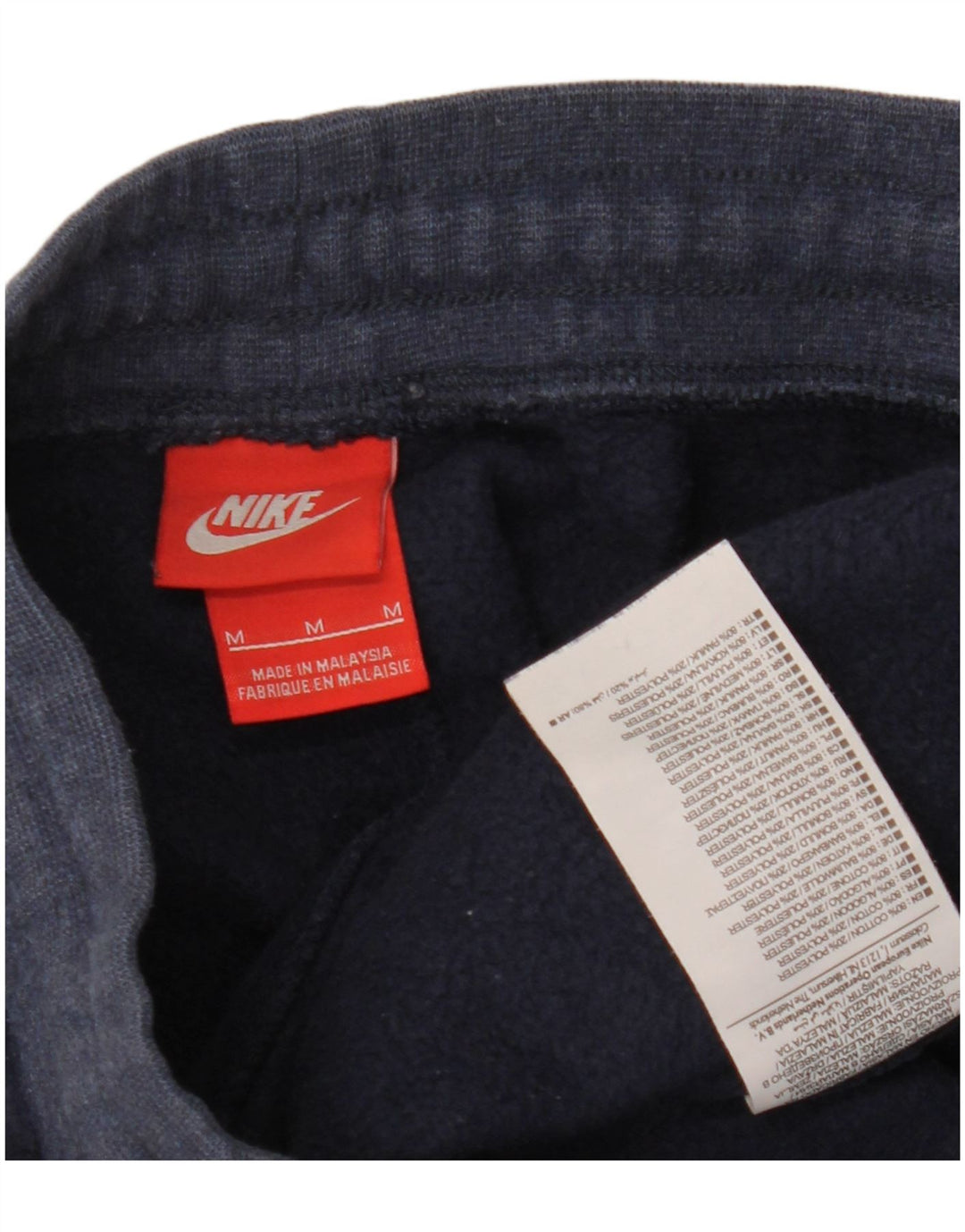 Pantalón De Chándal Nike Hombre Joggers Medium Azul Marino Algodón