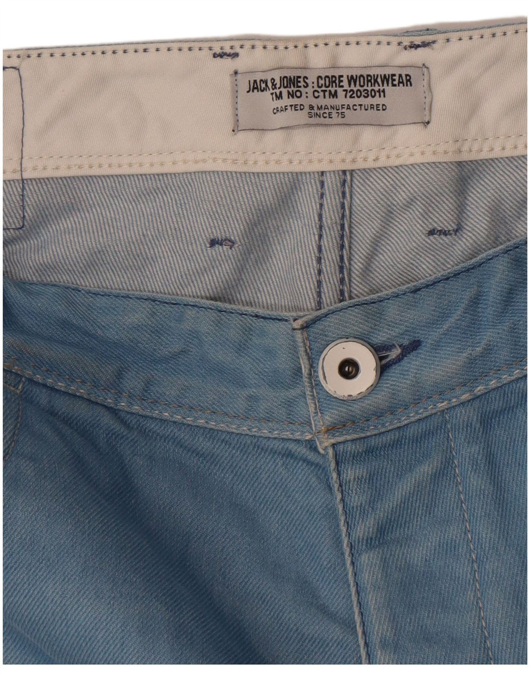 Jack & Jones Vaqueros Boxy Sueltos para Hombre W34 L34 Azul