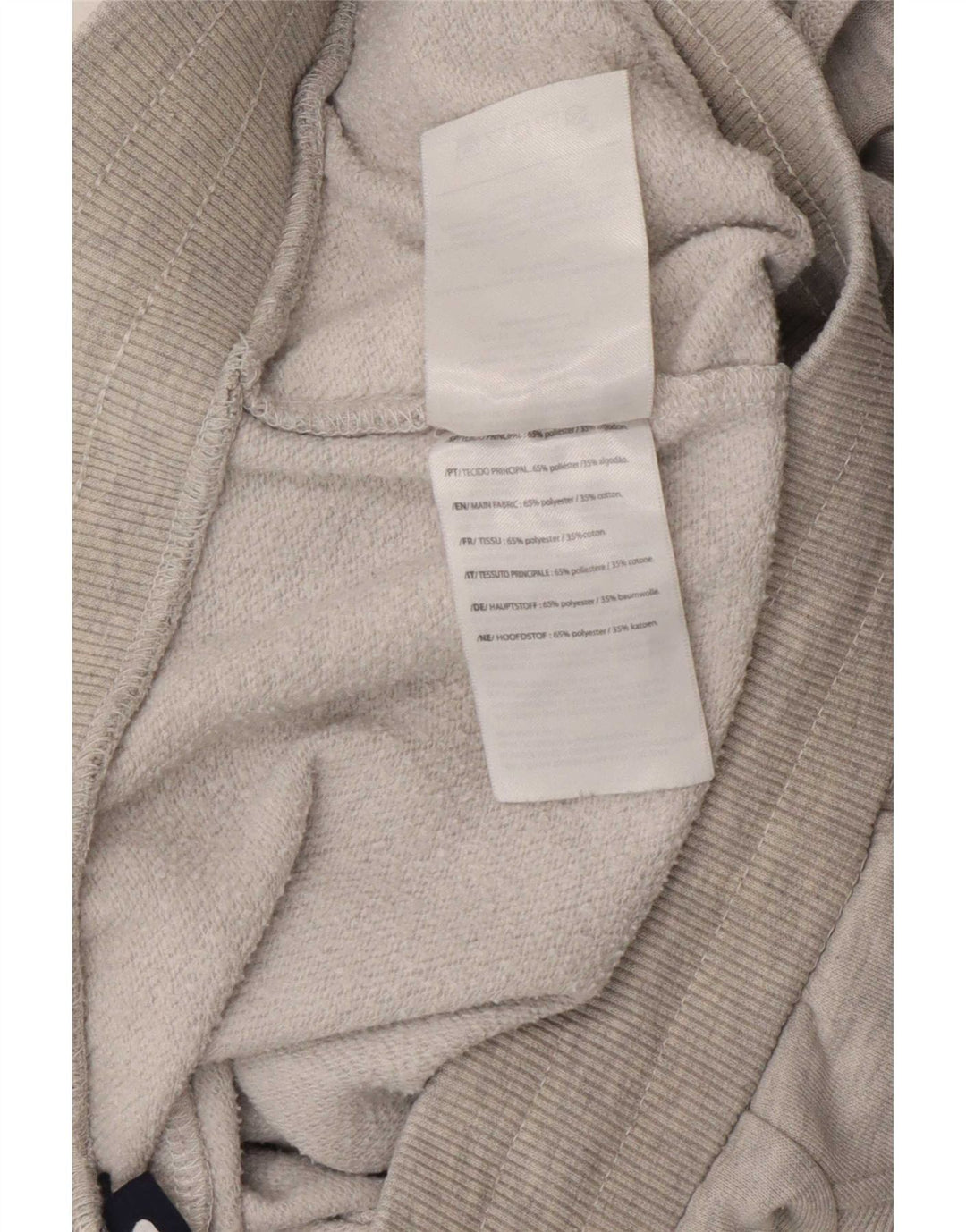 Fila Hombre Pantalones De Chándal Gráfico Joggers Pequeño Poliéster Moteado Gris