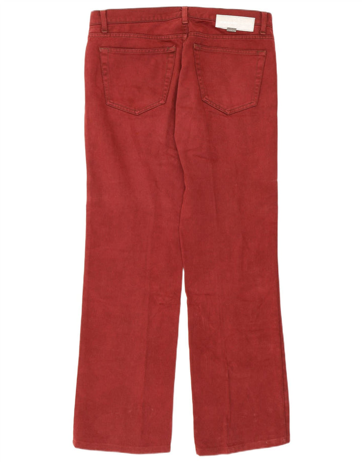 Vaqueros rectos para hombre Iceberg W34 L31 Borgoña