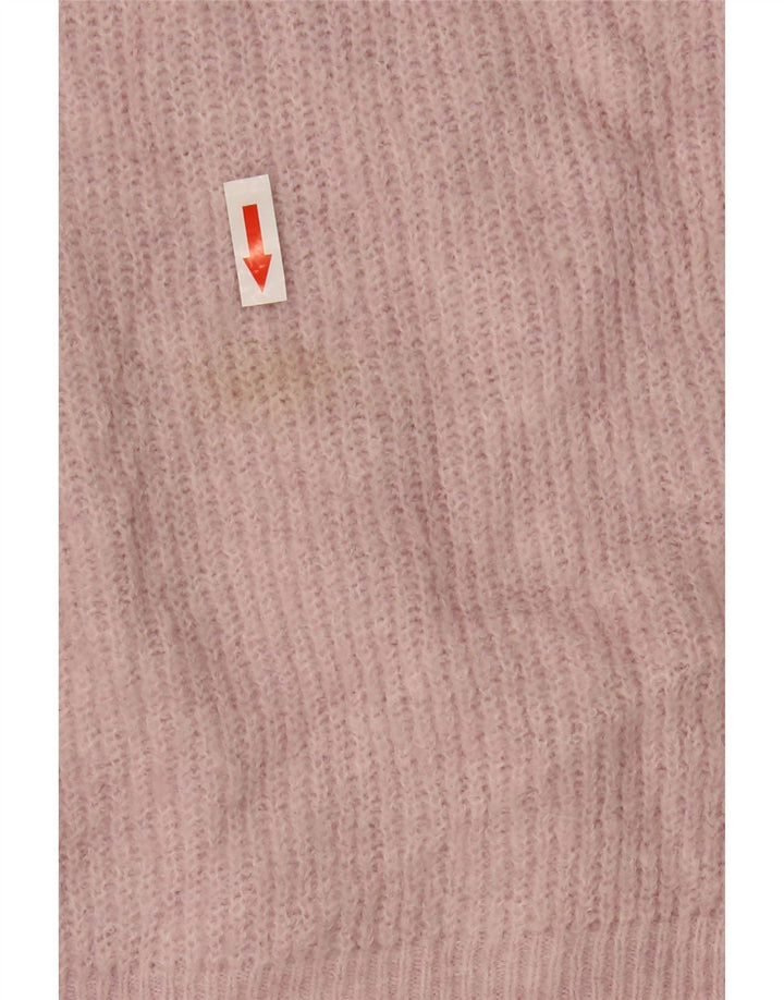 White Stuff Suéter tipo jersey extragrande con capucha para mujer UK 22 3XL Poliéster rosa