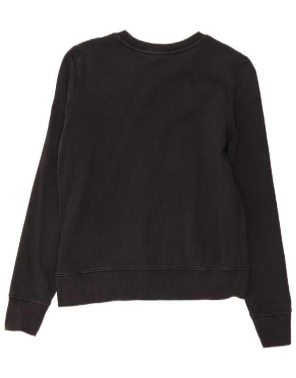Calvin Klein Jeans - Sudadera gráfica para mujer, talla 10, color negro