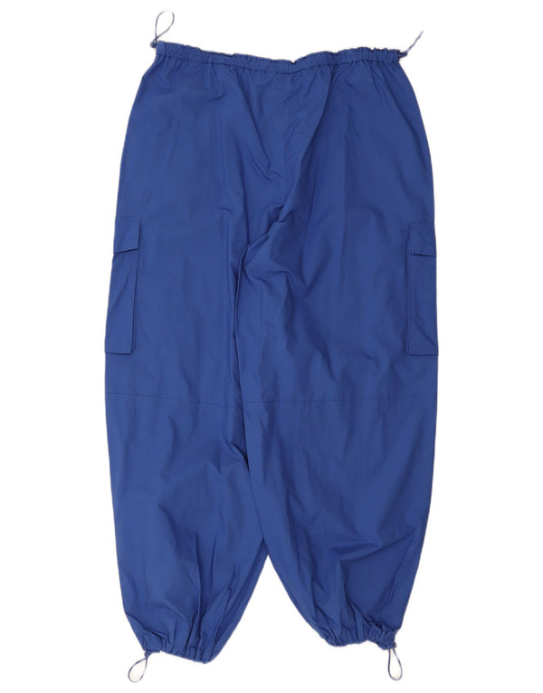 Jack Wills Pantalones cargo tipo joggers holgados para mujer UK 40 Large W34 L29 Azul