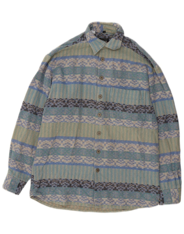 Jean chatel Sobrecamisa Hombre Talla 37/38 Small Multicolor Geométrico