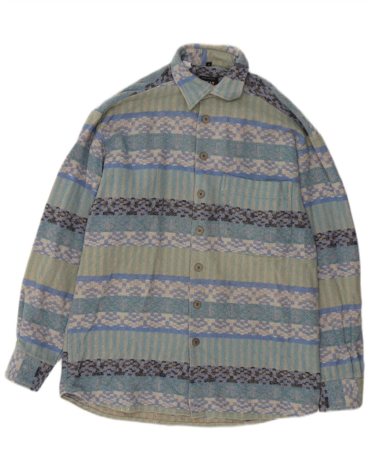 Jean chatel Sobrecamisa Hombre Talla 37/38 Small Multicolor Geométrico