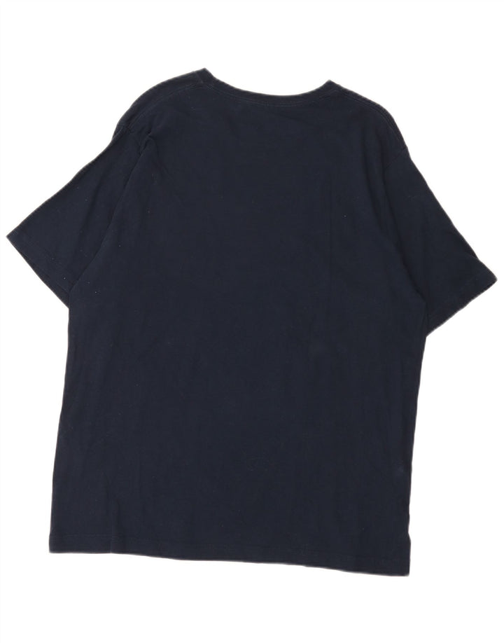 Dkny Camiseta Hombre Top Grande Azul Marino Algodón