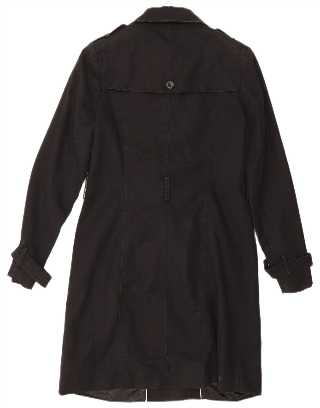 Phase Eight - Gabardina militar para mujer (talla 40), color negro