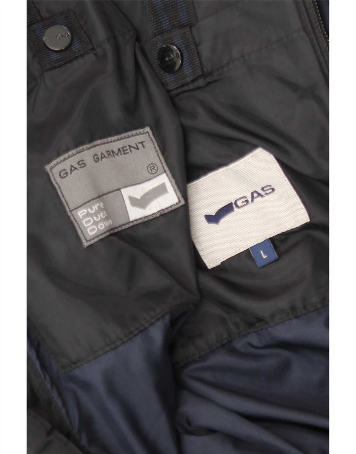 Chaqueta acolchada para hombre Gas UK 40 Large Black