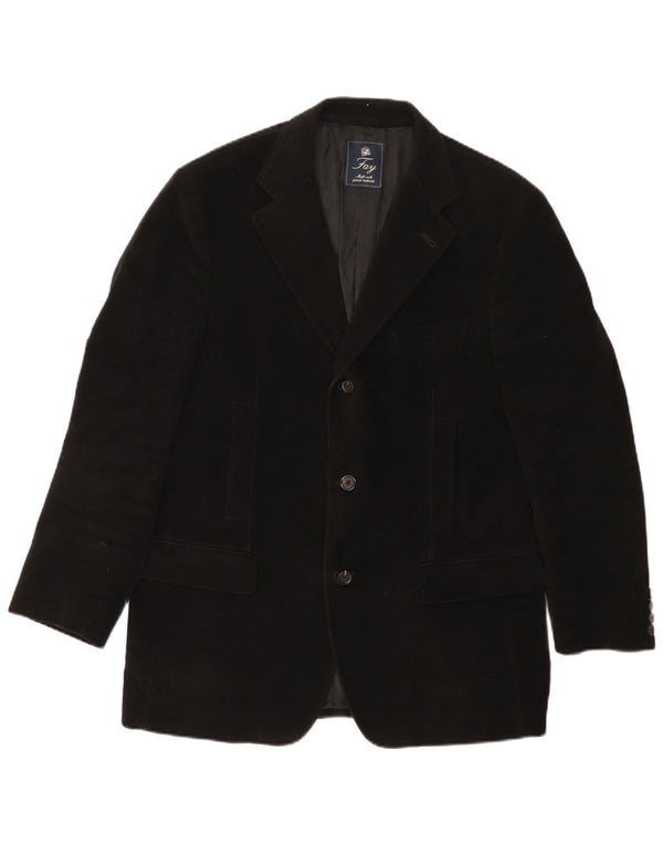 Fay Chaqueta tipo blazer de 3 botones para hombre IT 52 XL Algodón negro