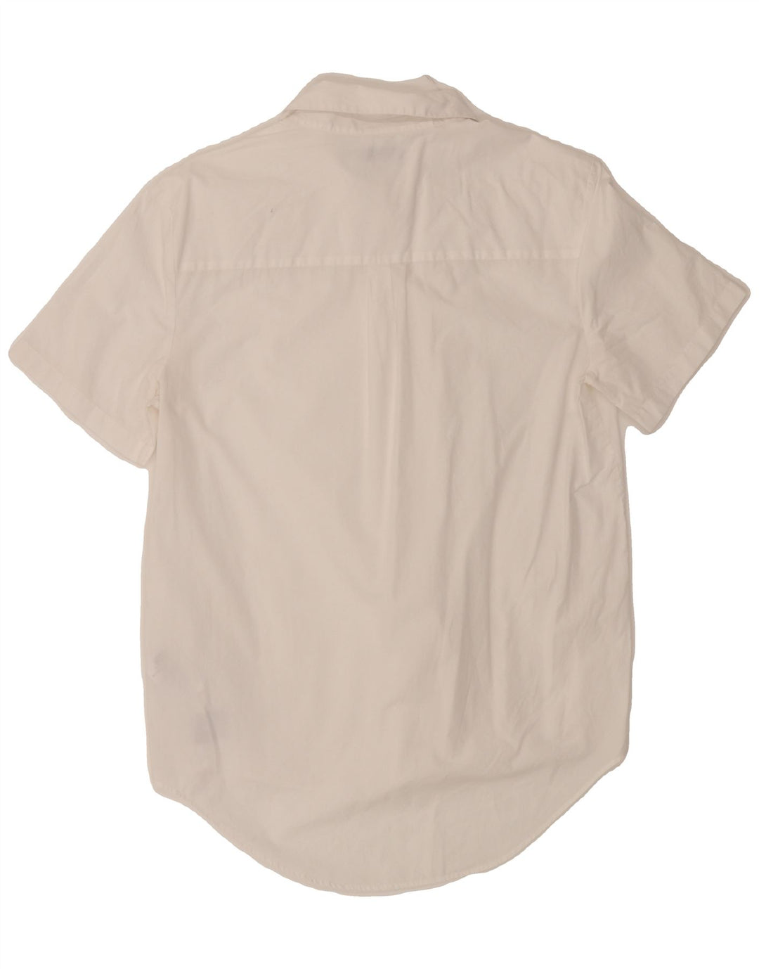 CALVIN KLEIN JEANS Womens Short Sleeve Shirt UK 14 Medium White Vintage Calvin Klein Jeans and Second-Hand Calvin Klein Jeans from Messina Hembry 