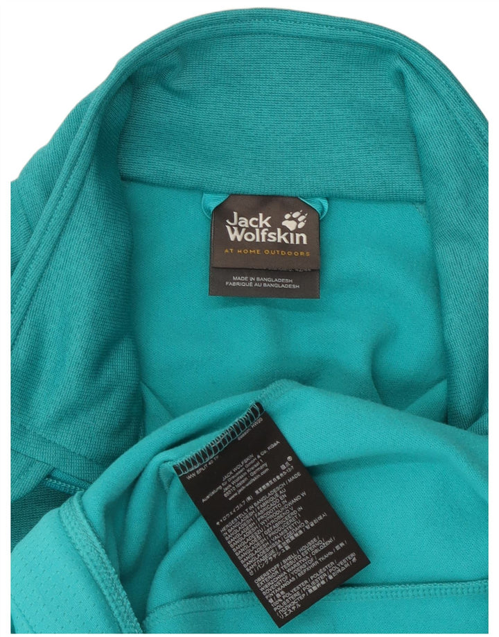 Jack Wolfskin Chaqueta de Chándal para Mujer UK 14/16 Grande Turquesa