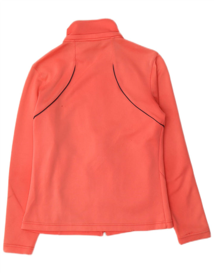 Asics Chaqueta de chándal para mujer UK 8 Small Naranja Poliéster