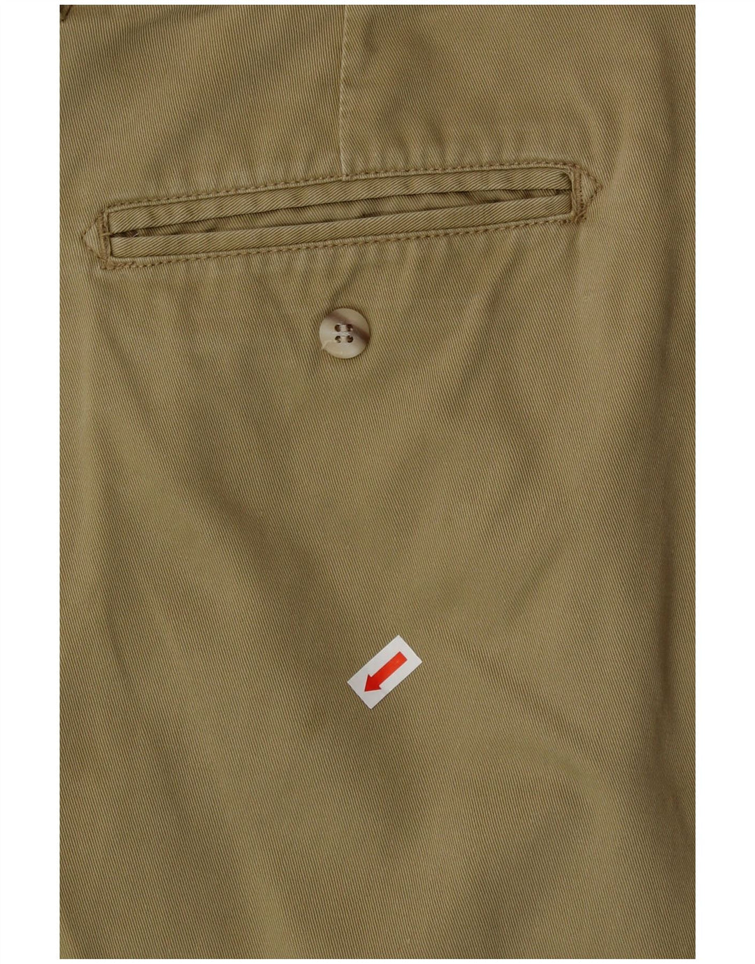 VINTAGE Mens Chino Shorts W30 Medium Khaki Cotton