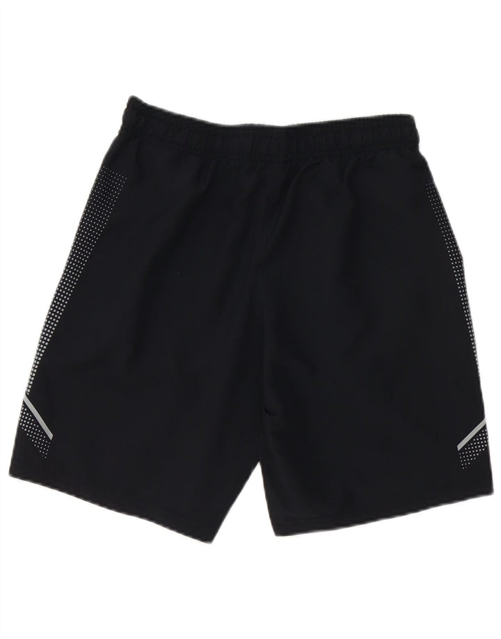 Under Armour Pantalones cortos deportivos para niños 11-12 años Grande Poliéster negro