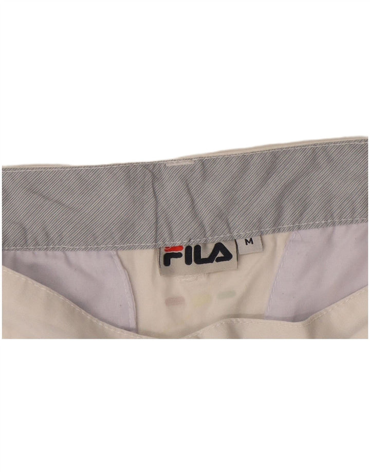 Pantalones cortos chinos Fila para hombre medianos W32 blanco