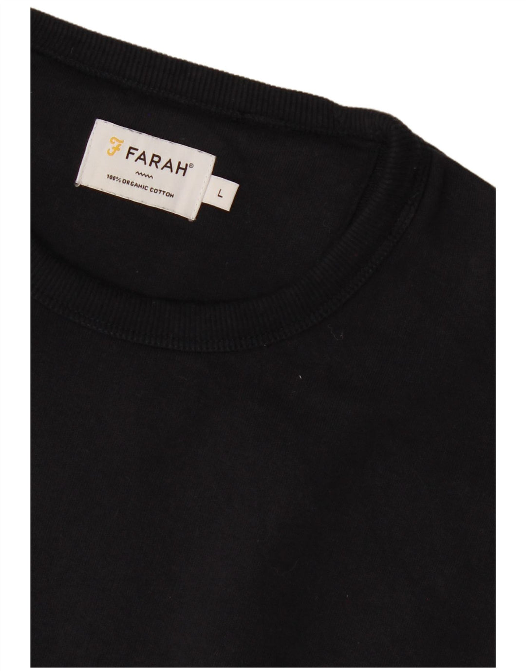 Farah Hombre Sudadera Jumper Grande Azul Marino Algodón