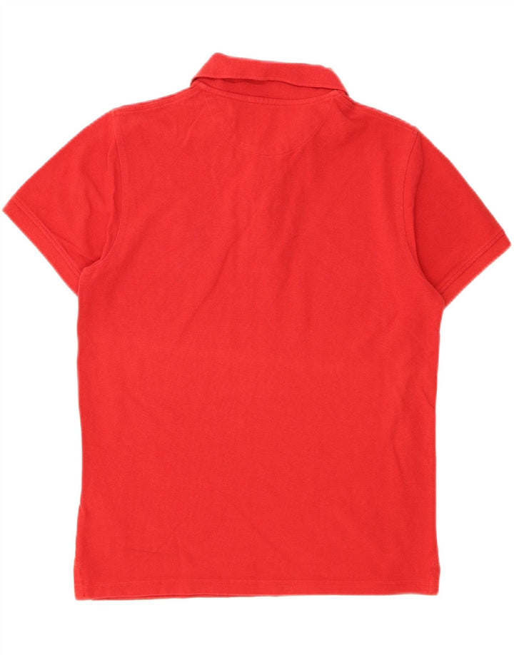 TIMBERLAND Mens Polo Shirt Medium Red Cotton Vintage Timberland and Second-Hand Timberland from Messina Hembry 