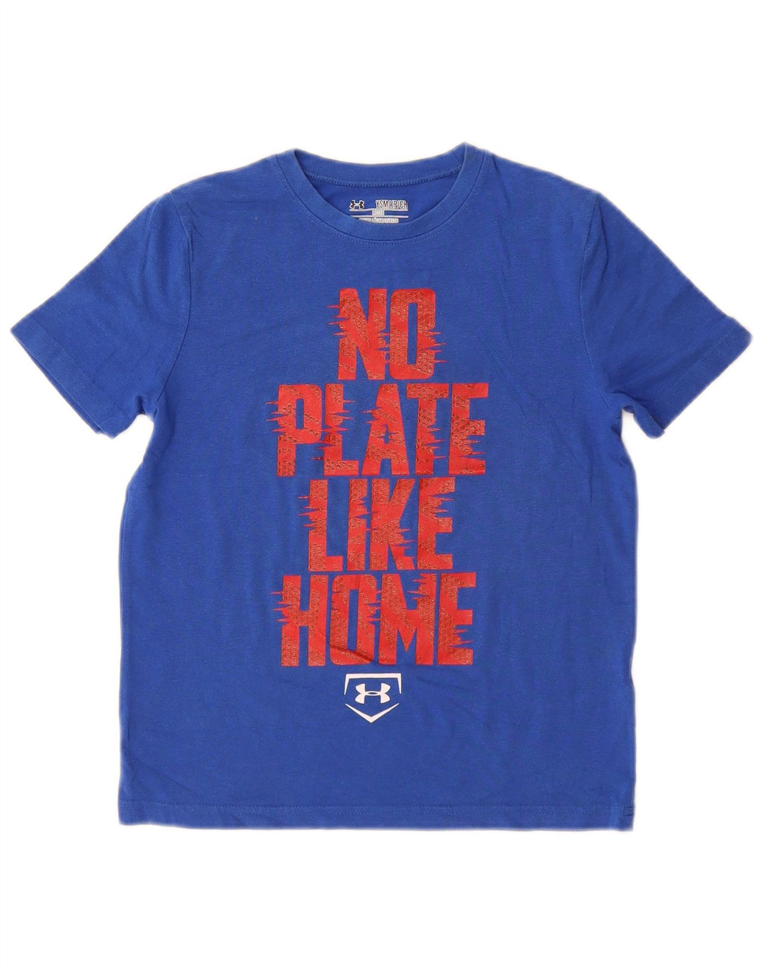 UNDER ARMOUR Camiseta gráfica Heat Gear para niños 7-8 años Pequeño Azul