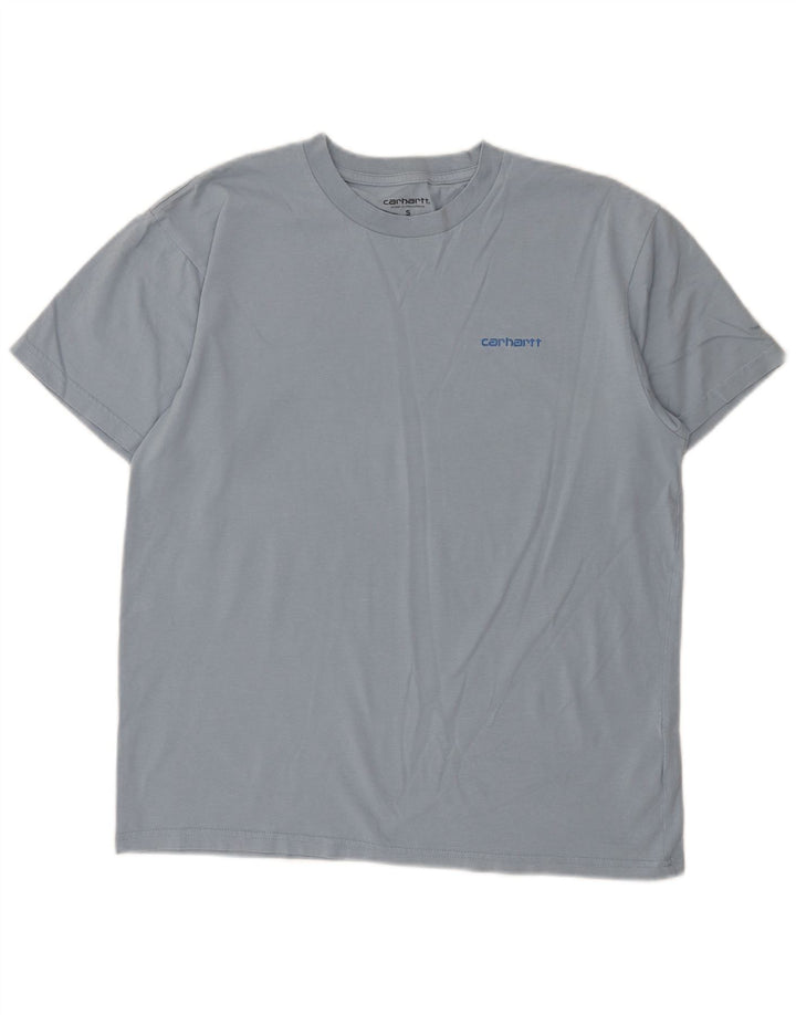 Carhartt Hombre Camiseta Top Small Azul Algodón