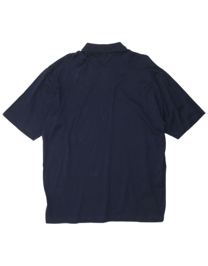 SEA & SKY Polo Hombre Grande Azul Marino Algodón