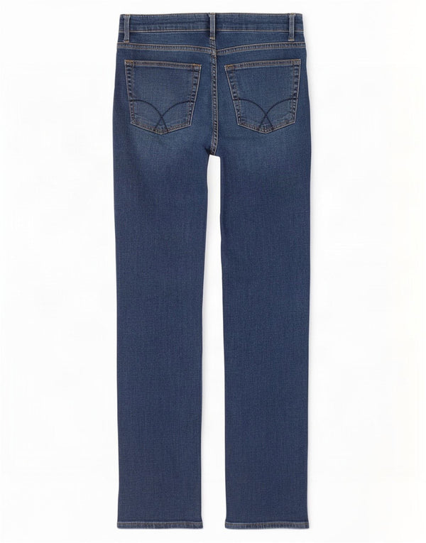 Crew Clothing Vaqueros rectos para mujer UK 10 Small W30 L30 Algodón azul