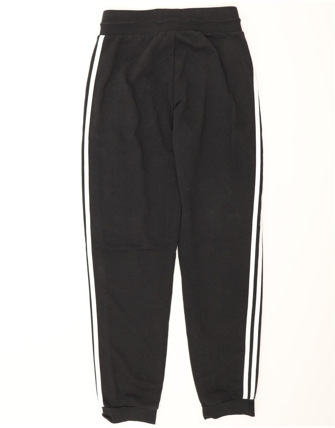 ADIDAS Pantalones de chándal para mujer Joggers UK 10 Small Black Cotton