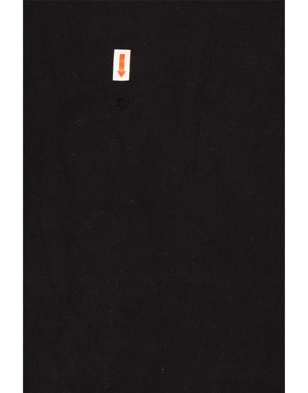 Zara Hombre Jersey De Cuello Redondo Jersey Grande Negro
