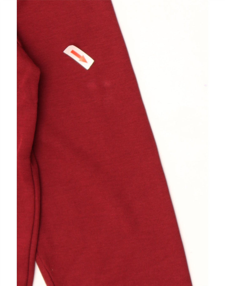 HUGO BOSS Hombre | Sudadera con gráfico tipo jersey en color burdeos mediano
