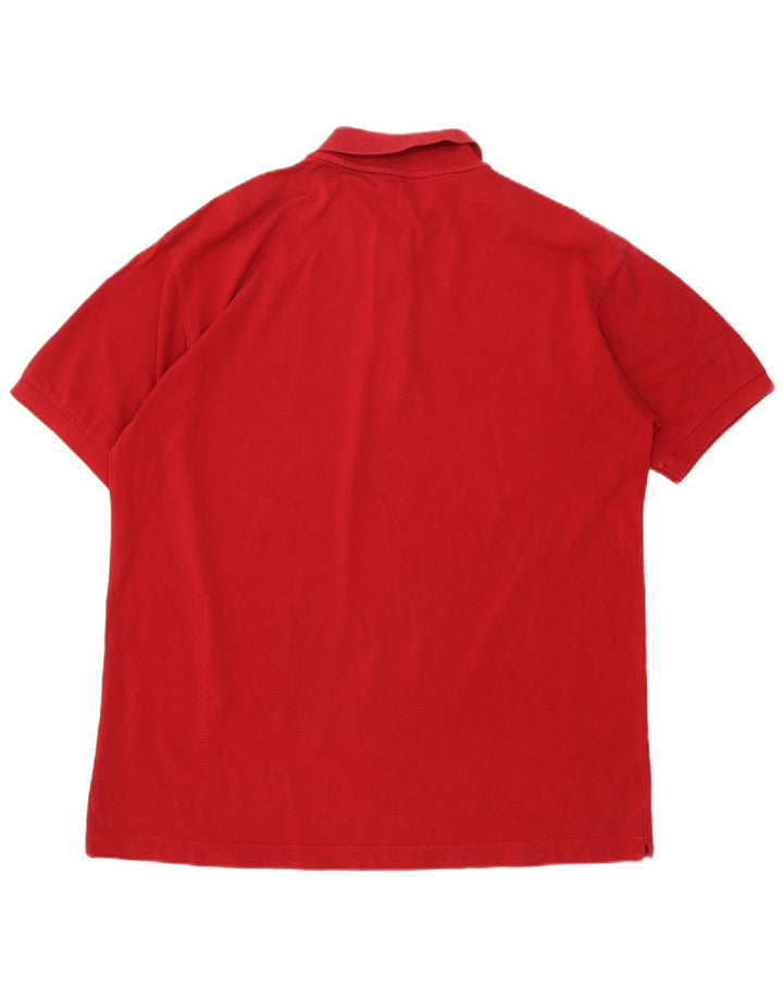 Kappa Polo Hombre 3XL Algodón Rojo