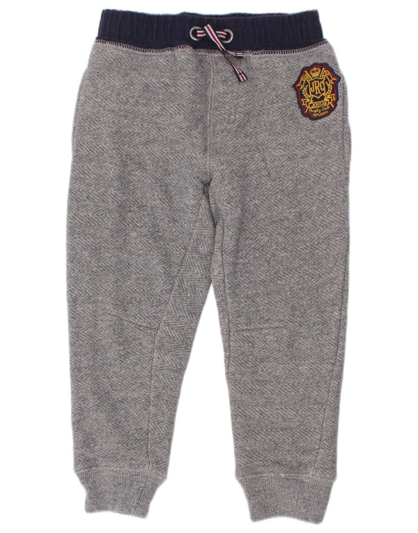 Joules Pantalones de chándal para niño Joggers 2-3 años Algodón color block gris