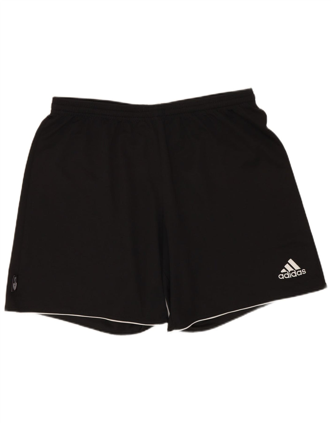 Pantalones cortos deportivos ADIDAS Climalite para hombre Poliéster negro mediano