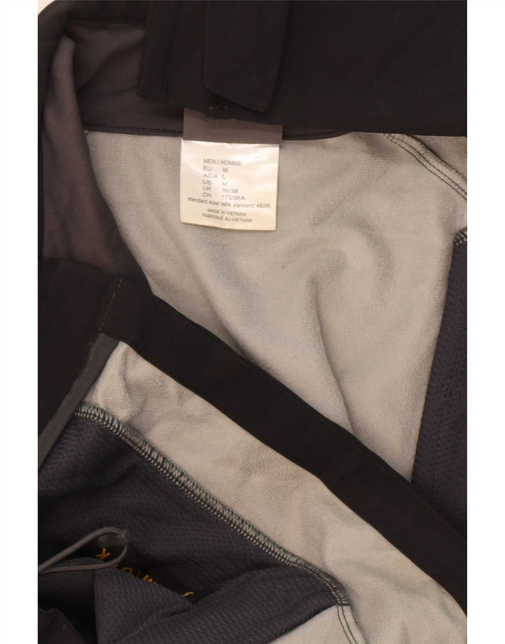 Jack Wolfskin Chaqueta cortavientos para hombre UK 36/38 Medium Negro Poliamida