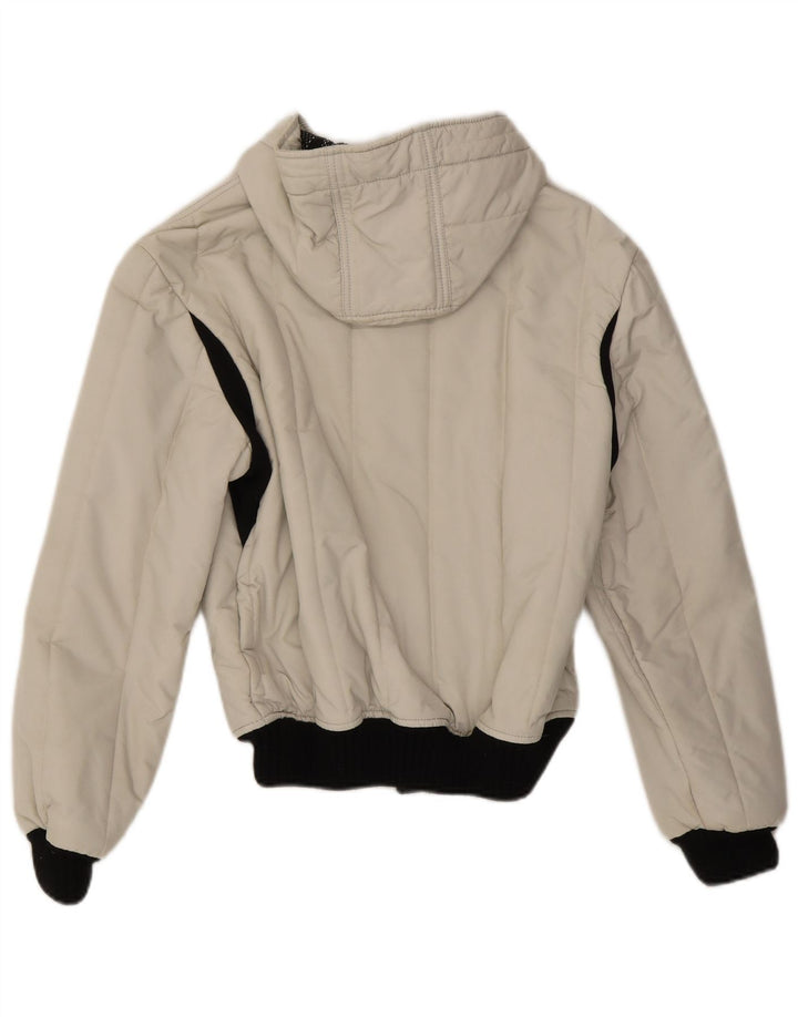 Refrigiwear Chaqueta acolchada con capucha para mujer UK 44 Mediana Color blanco