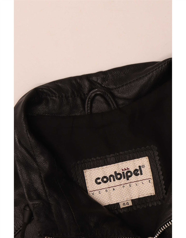 Chaleco de cuero para mujer Conbipel IT 44 Medium Black