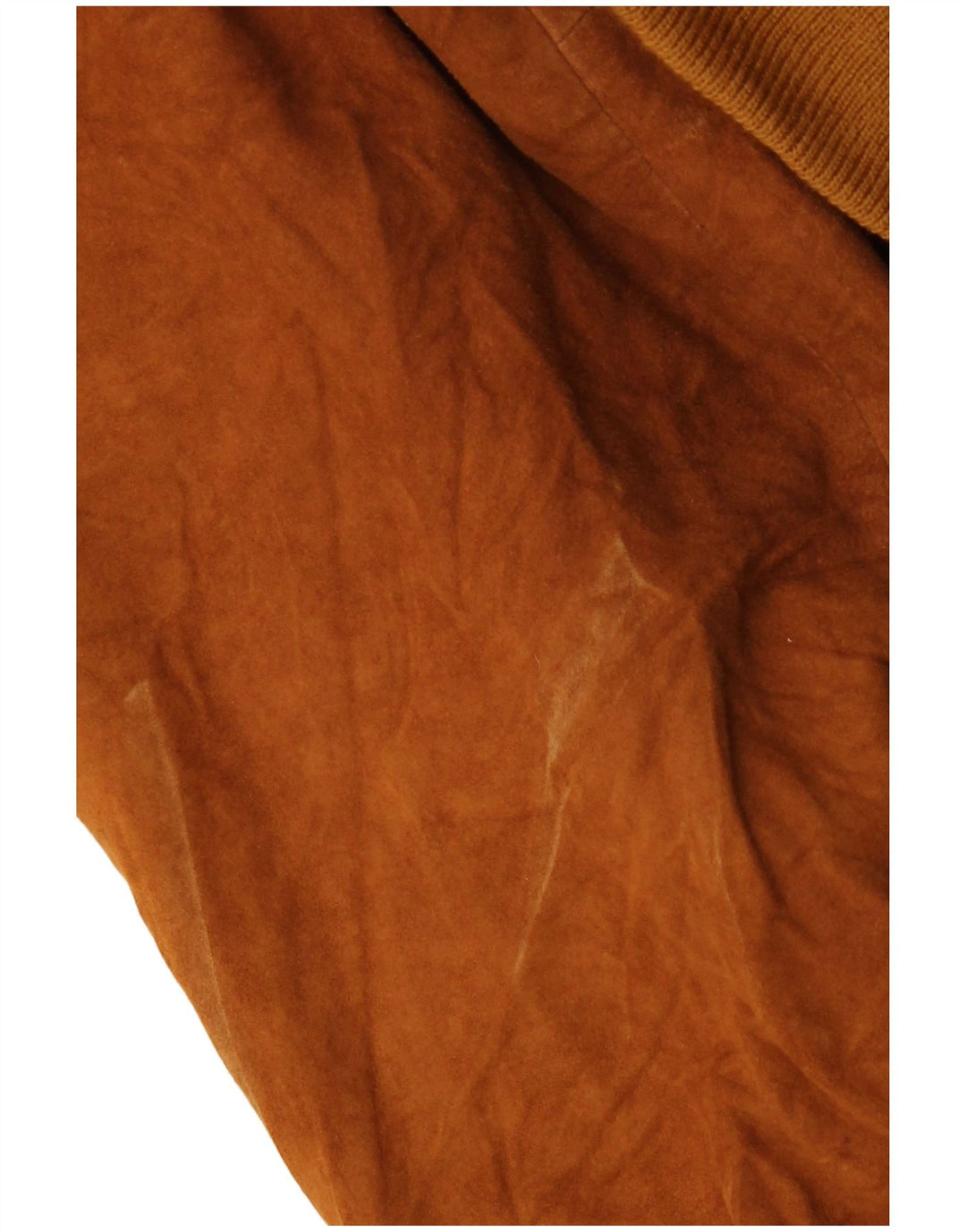 Vintage hombres ante bomber chaqueta EU 56 3XL cuero marrón